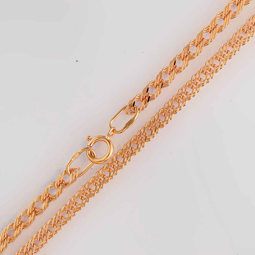 Цепь из красного золота 585 пробы