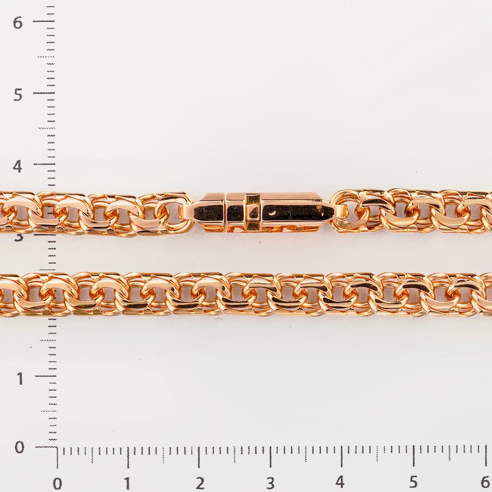 Цепь из красного золота 585 пробы