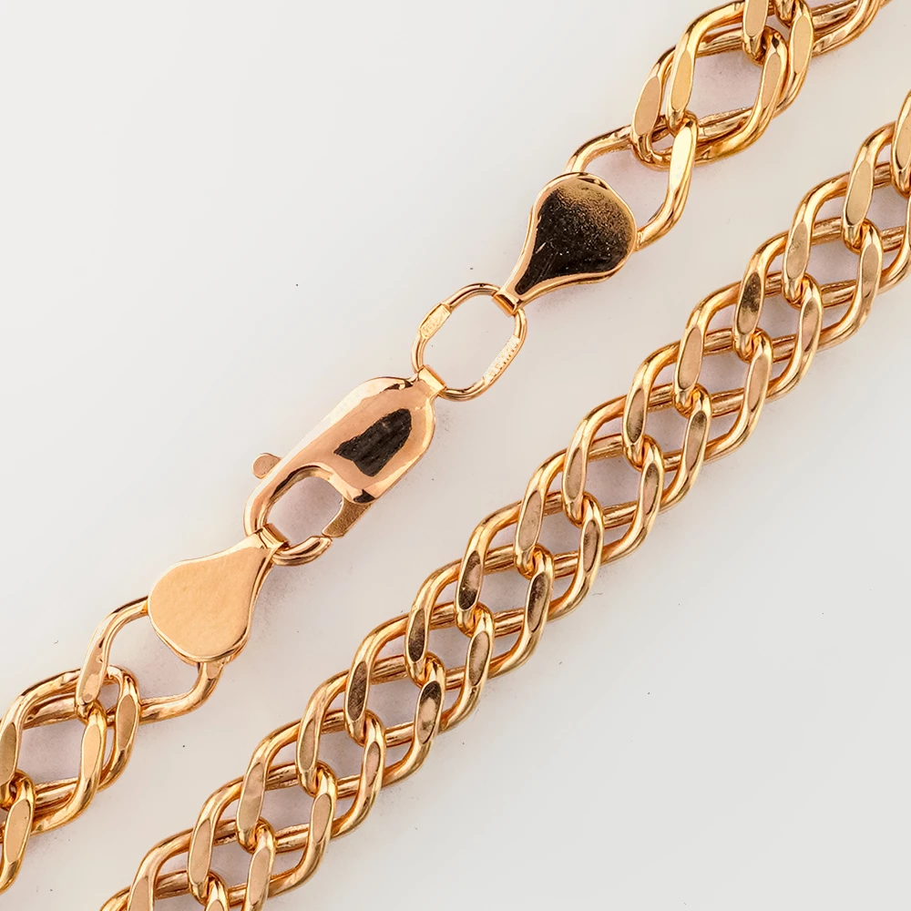 Цепь из красного золота 585 пробы