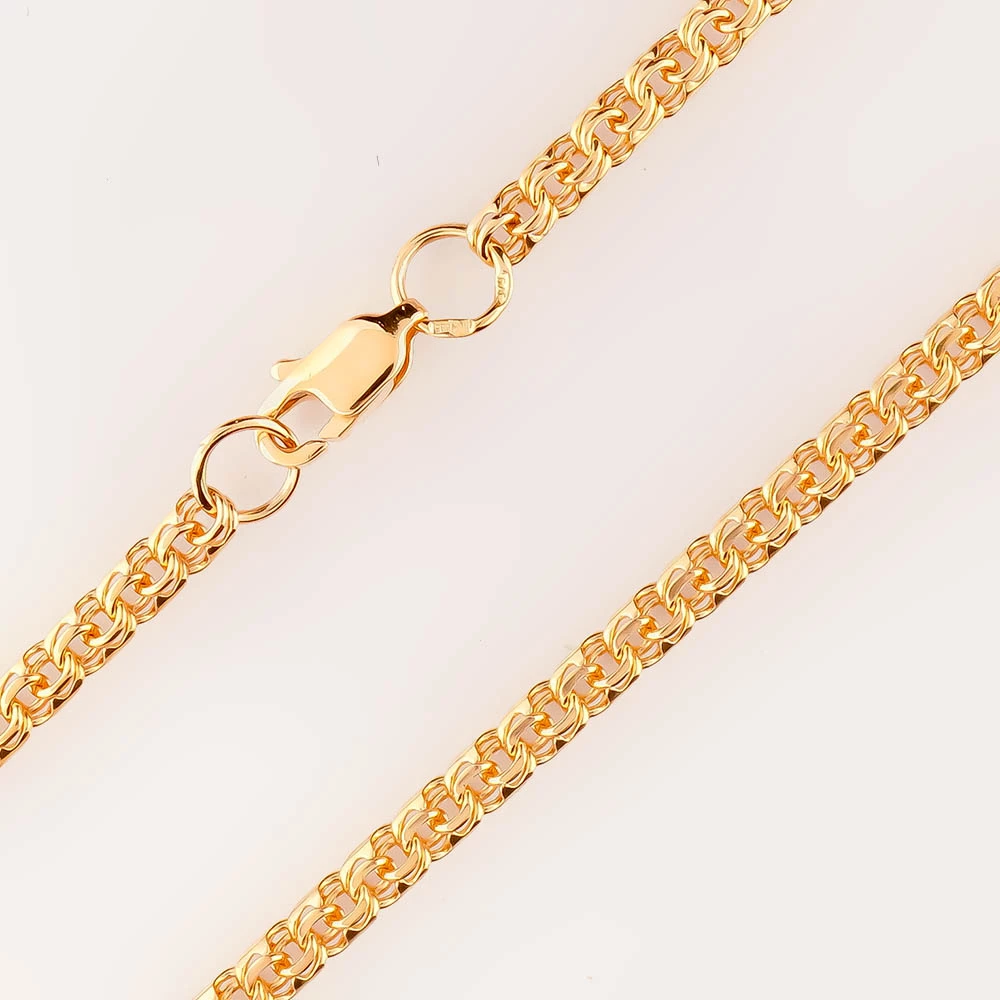 Цепь из красного золота 585 пробы