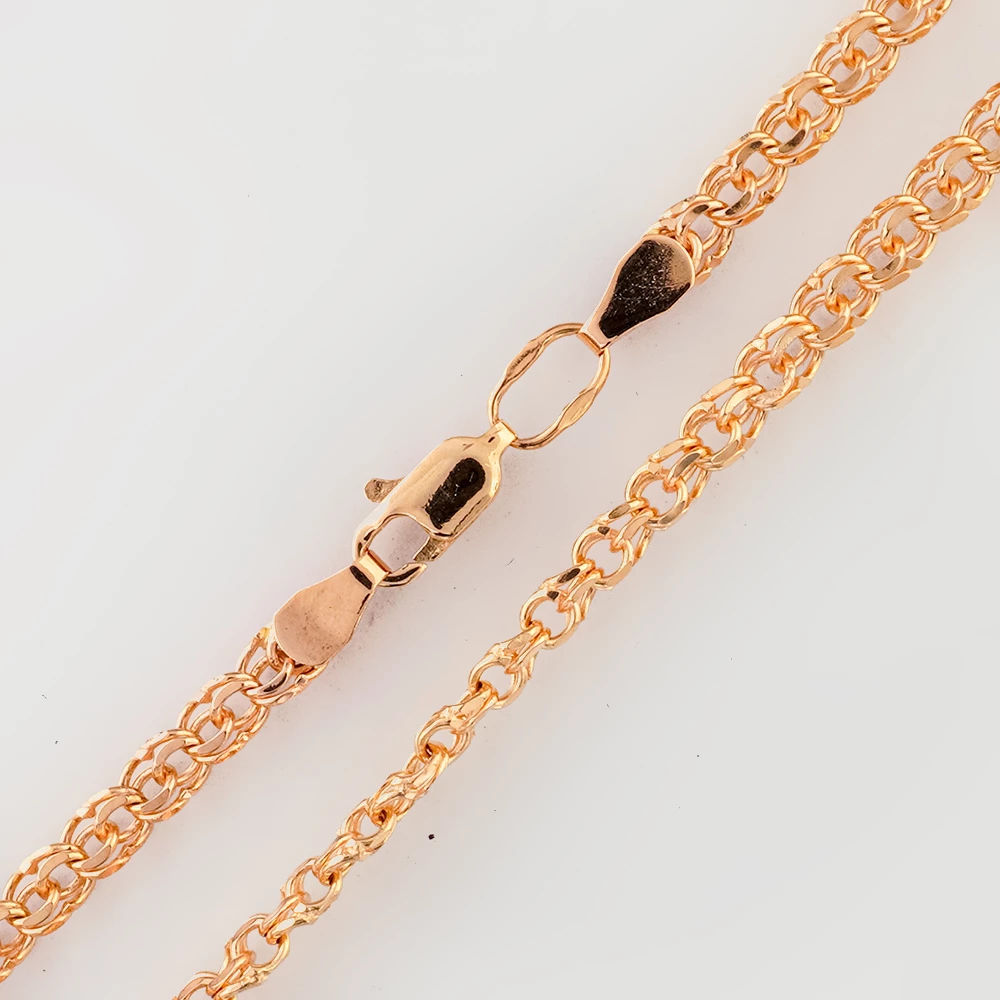 Цепь из красного золота 585 пробы