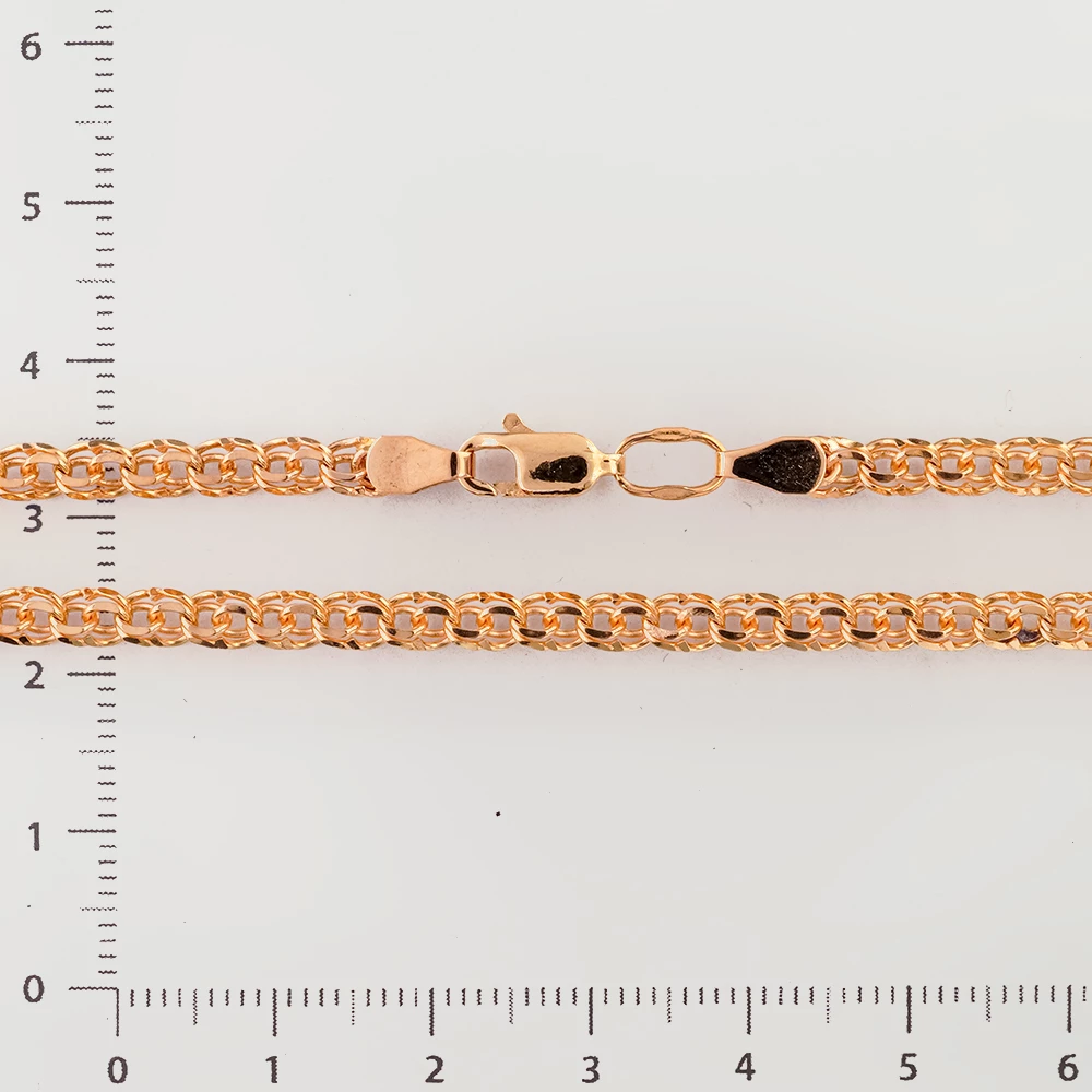 Цепь из красного золота 585 пробы