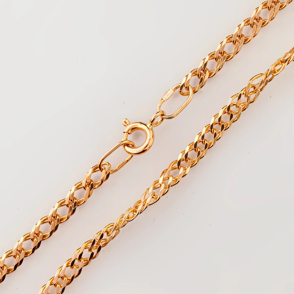 Цепь из красного золота 585 пробы