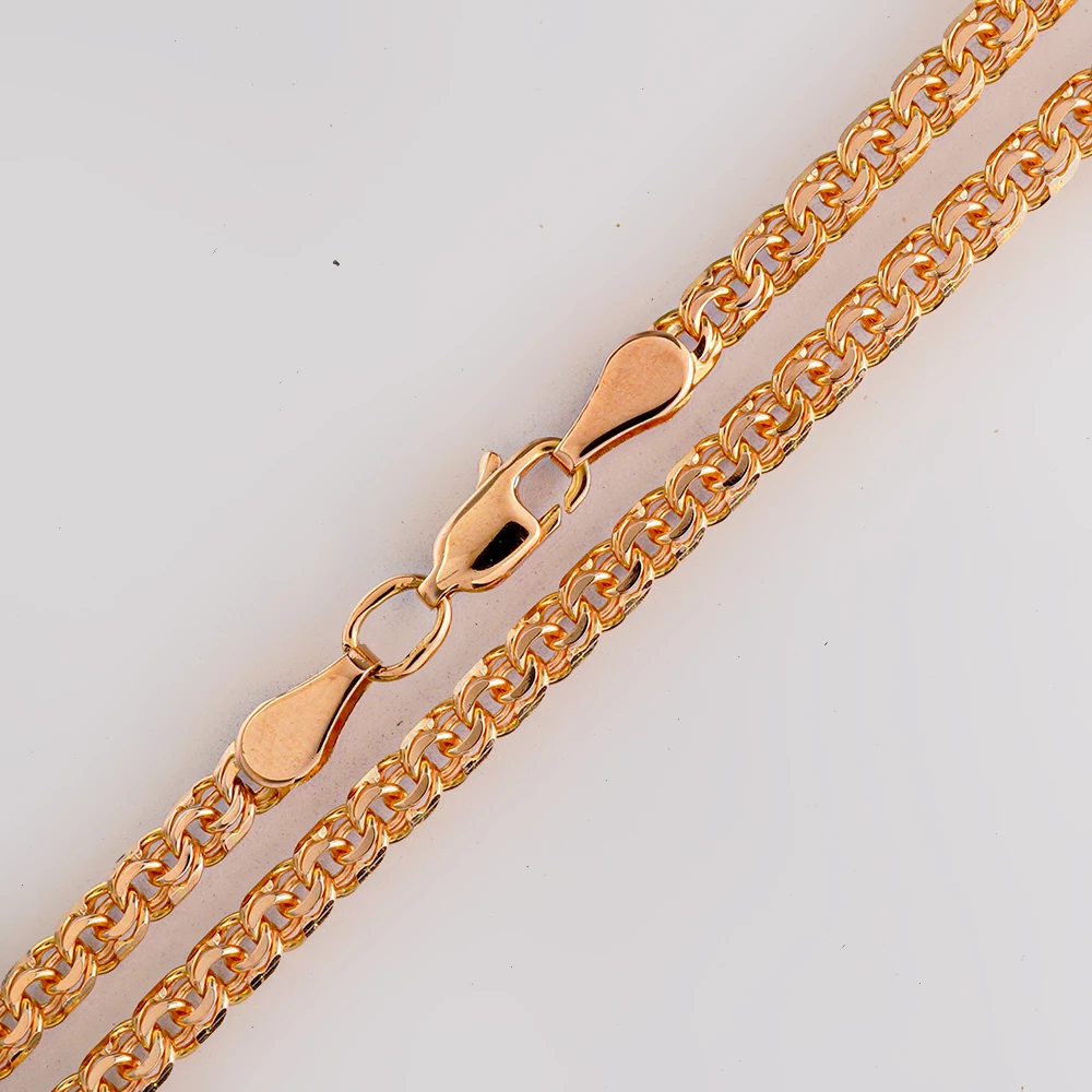 Цепь из красного золота 585 пробы