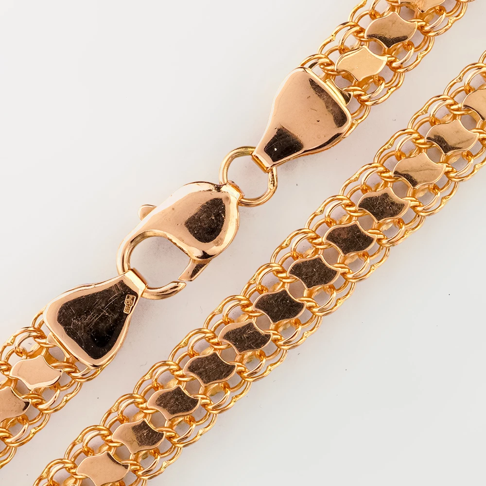 Цепь из красного золота 585 пробы