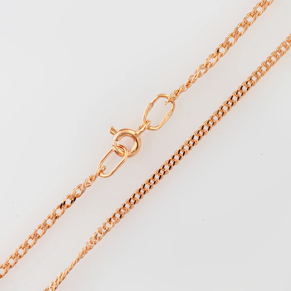 Цепь из красного золота 585 пробы