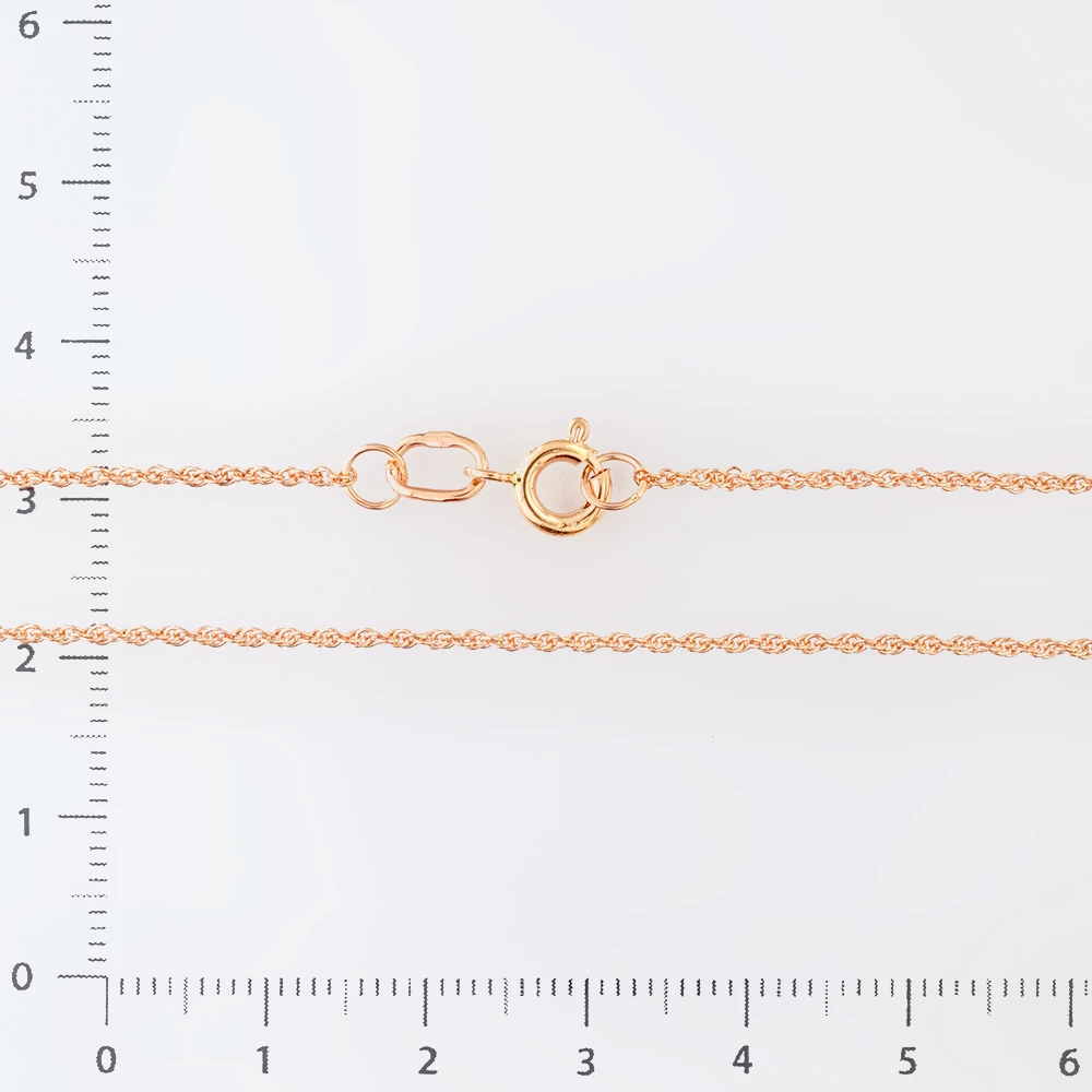 Цепь из красного золота 585 пробы