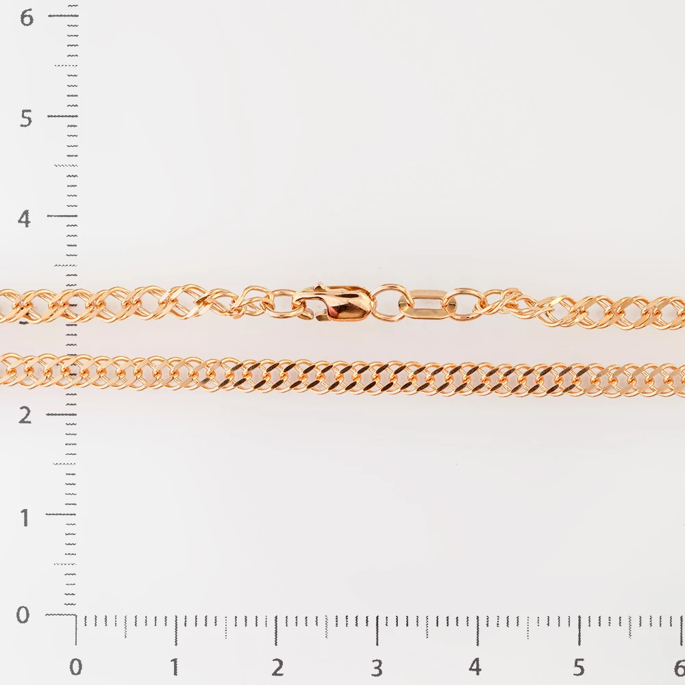 Цепь из красного золота 585 пробы