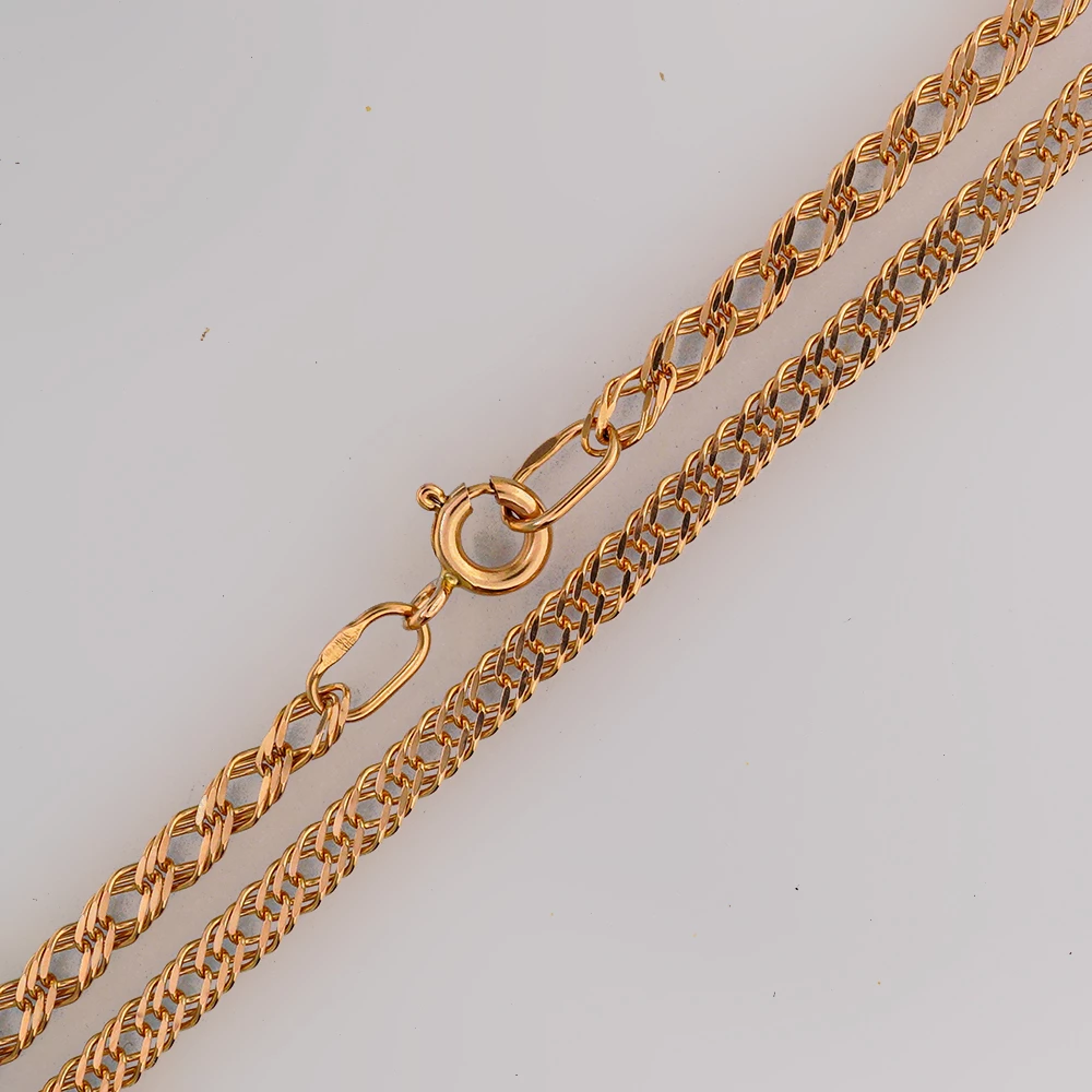 Цепь из красного золота 585 пробы