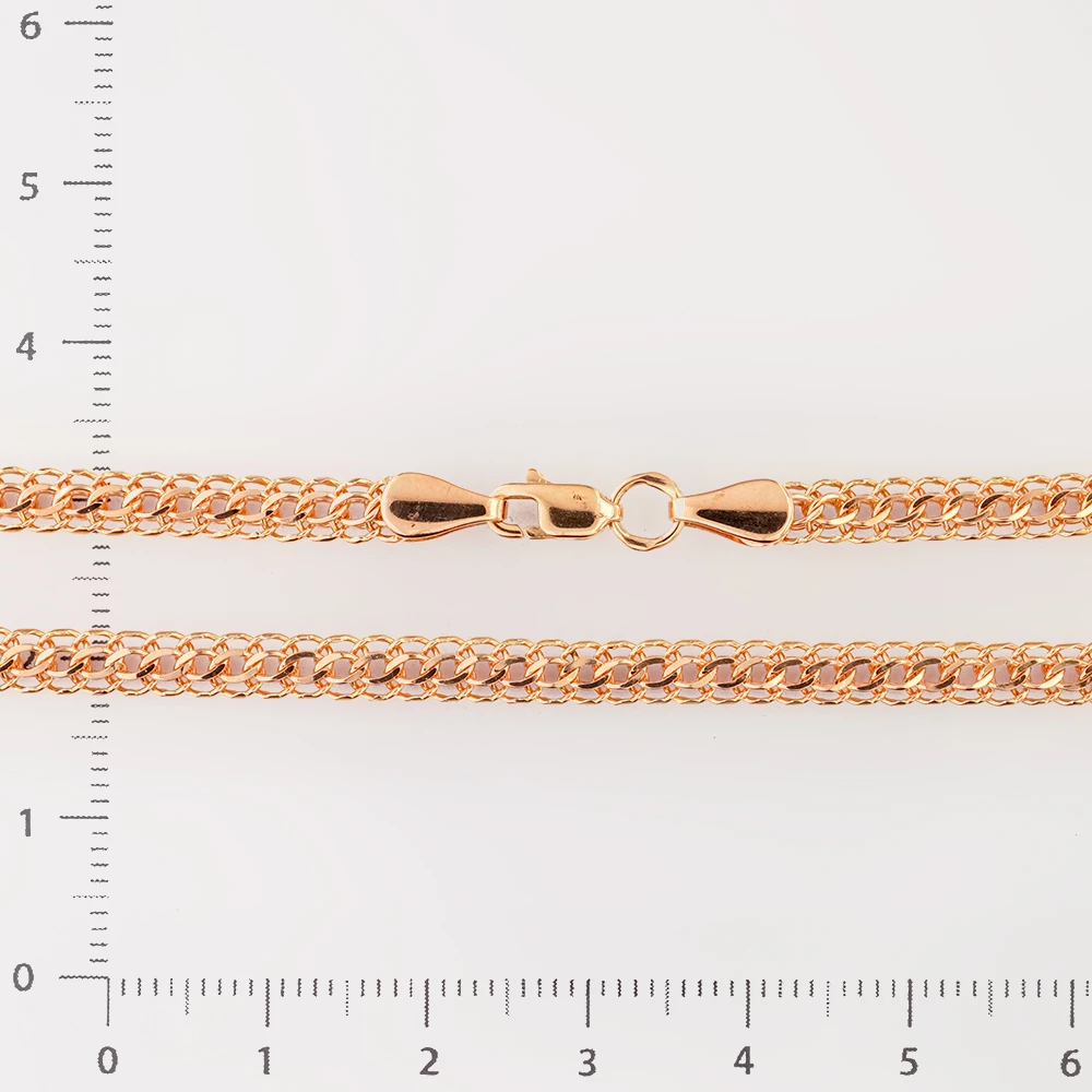 Цепь из красного золота 585 пробы