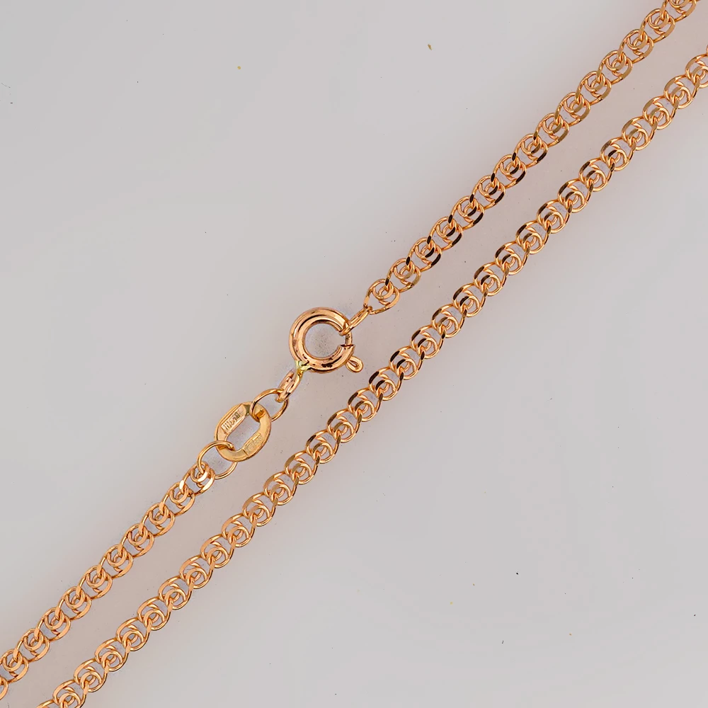 Цепь из красного золота 585 пробы