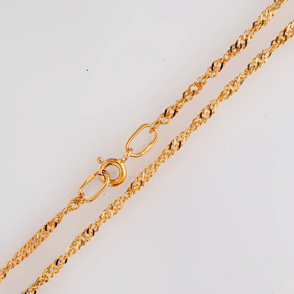 Цепь из красного золота 585 пробы