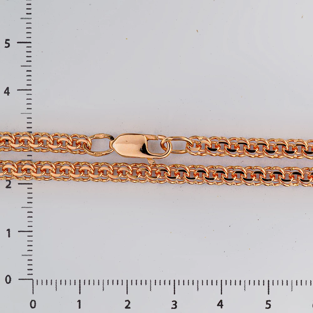 Цепь из красного золота 585 пробы