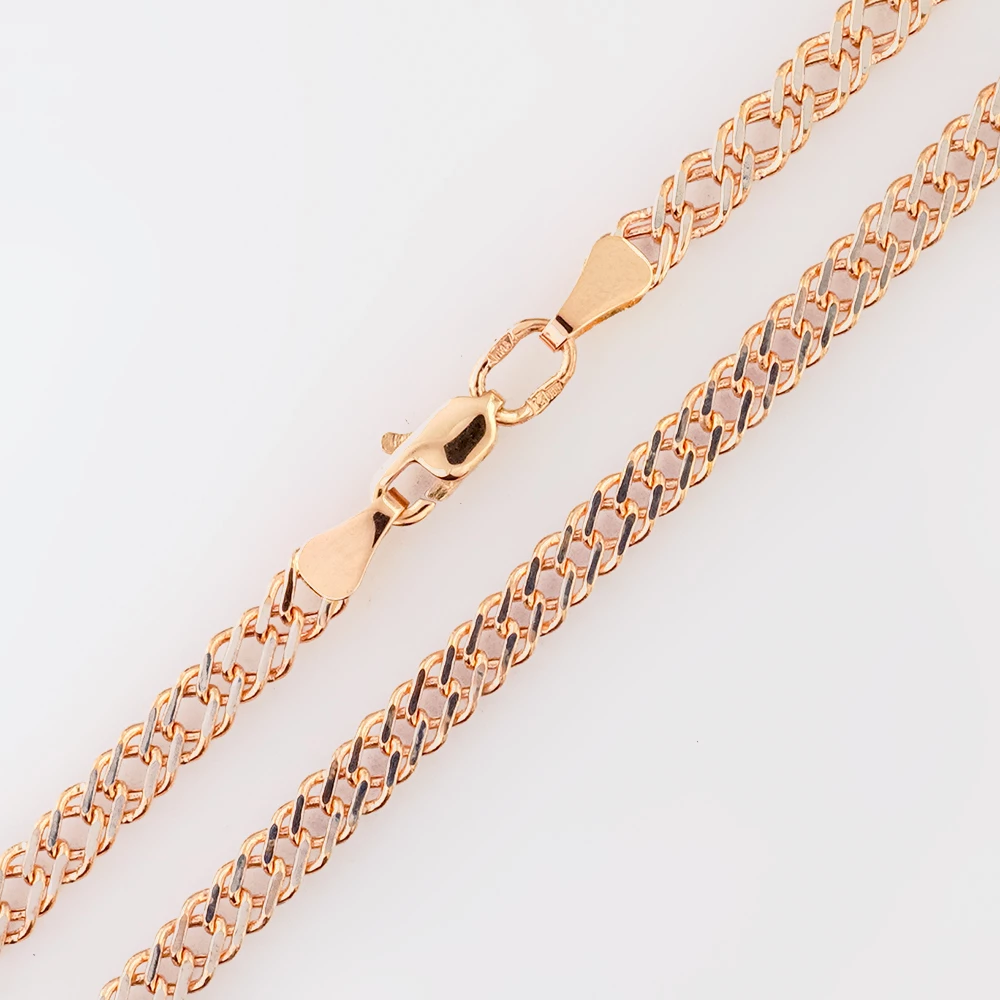 Цепь из красного золота 585 пробы