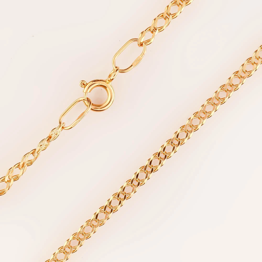 Цепь из красного золота 585 пробы