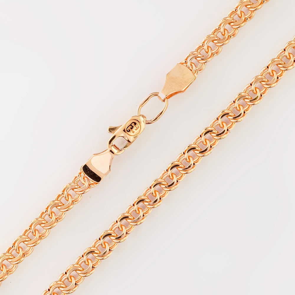 Цепь из красного золота 585 пробы