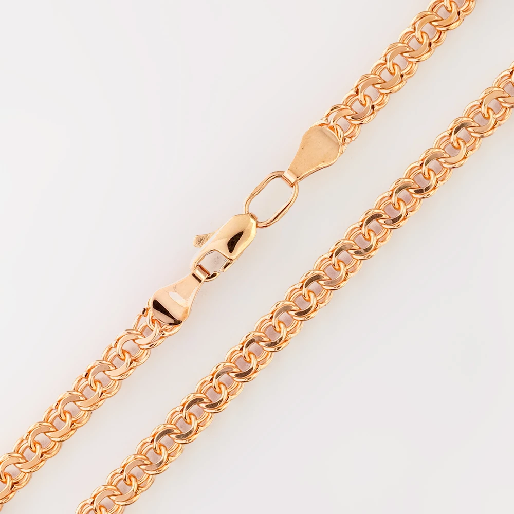 Цепь из красного золота 585 пробы