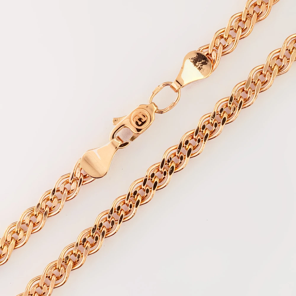 Цепь из красного золота 585 пробы