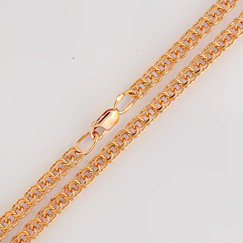 Цепь из красного золота 585 пробы