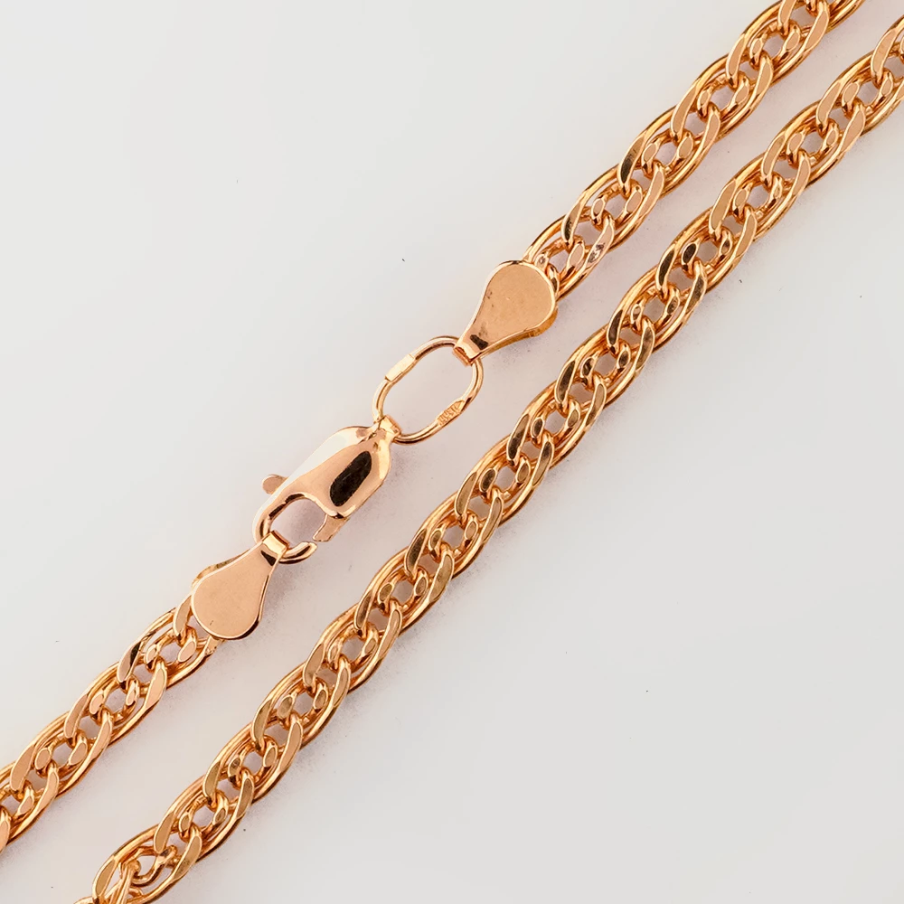 Цепь из красного золота 585 пробы