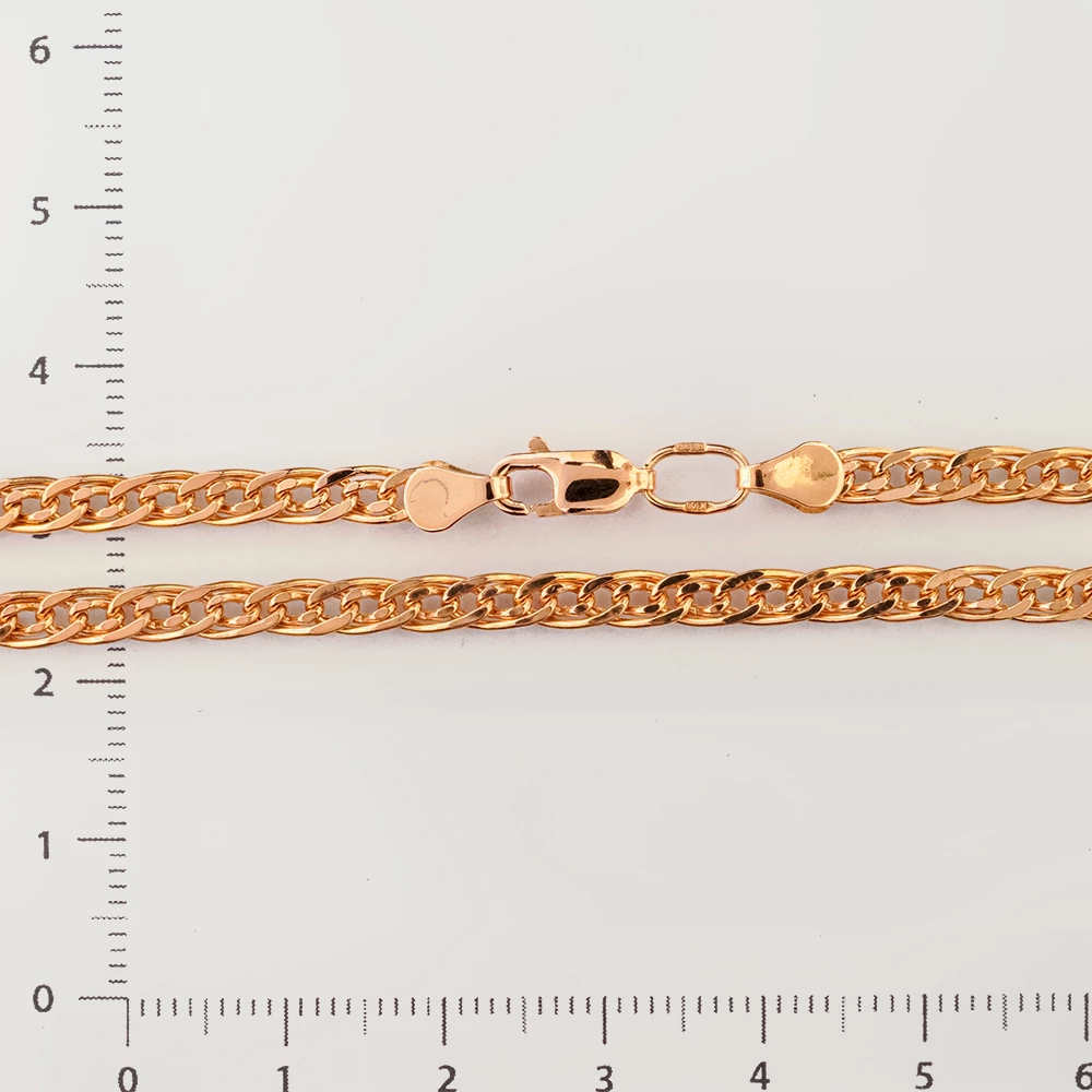Цепь из красного золота 585 пробы