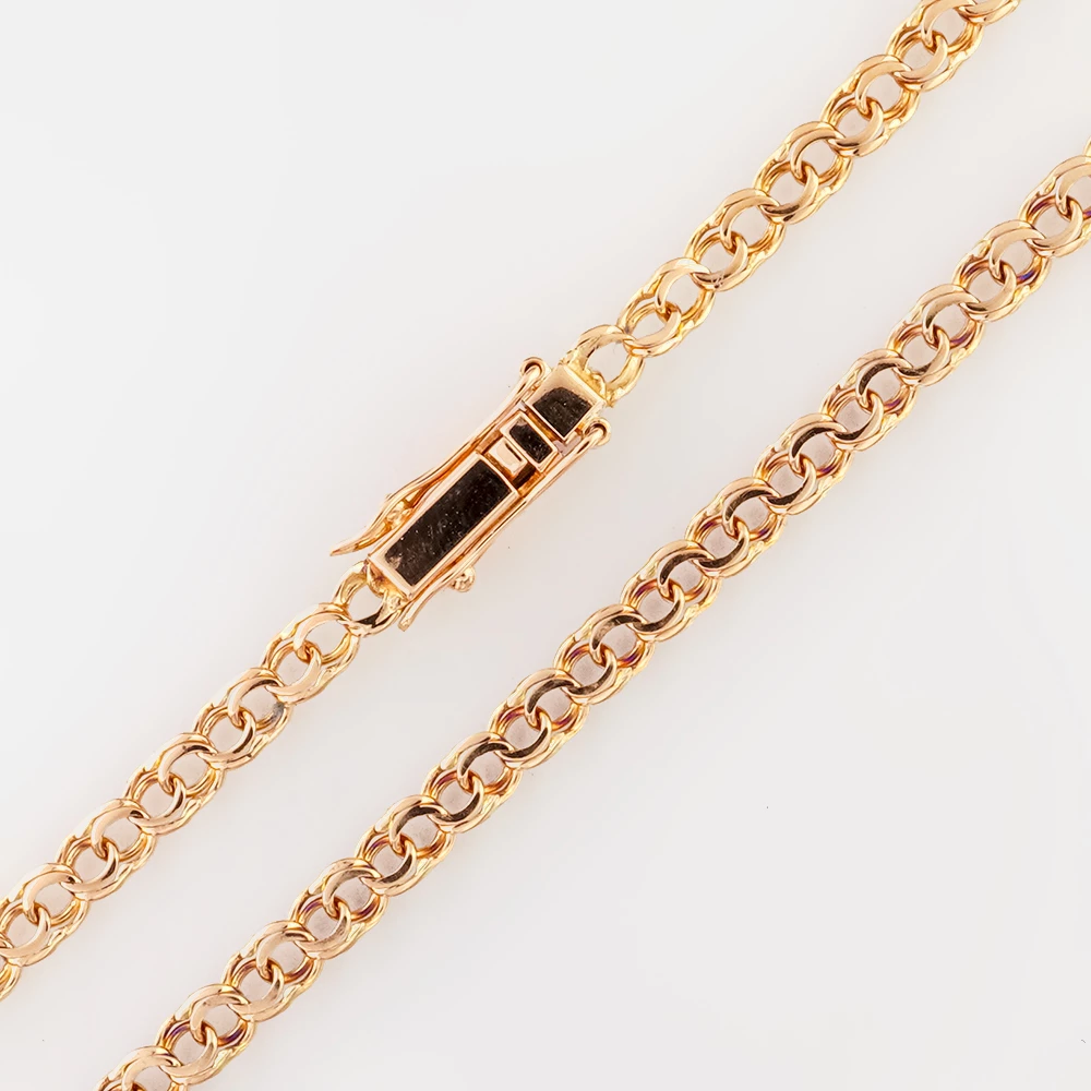 Цепь из красного золота 583 пробы