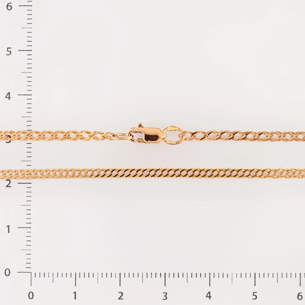 Цепь из красного золота 585 пробы