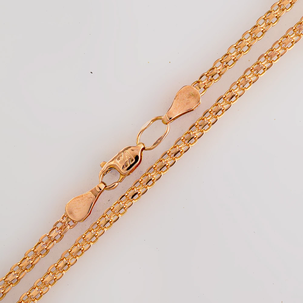 Цепь из красного золота 585 пробы