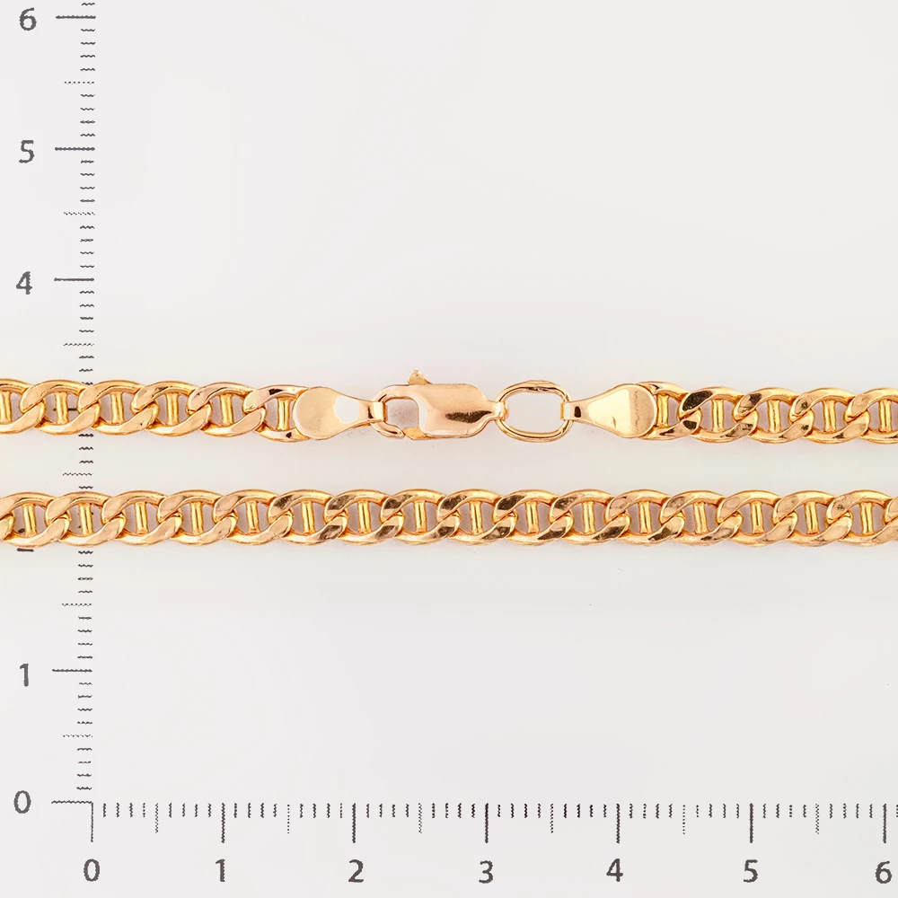 Цепь из красного золота 585 пробы