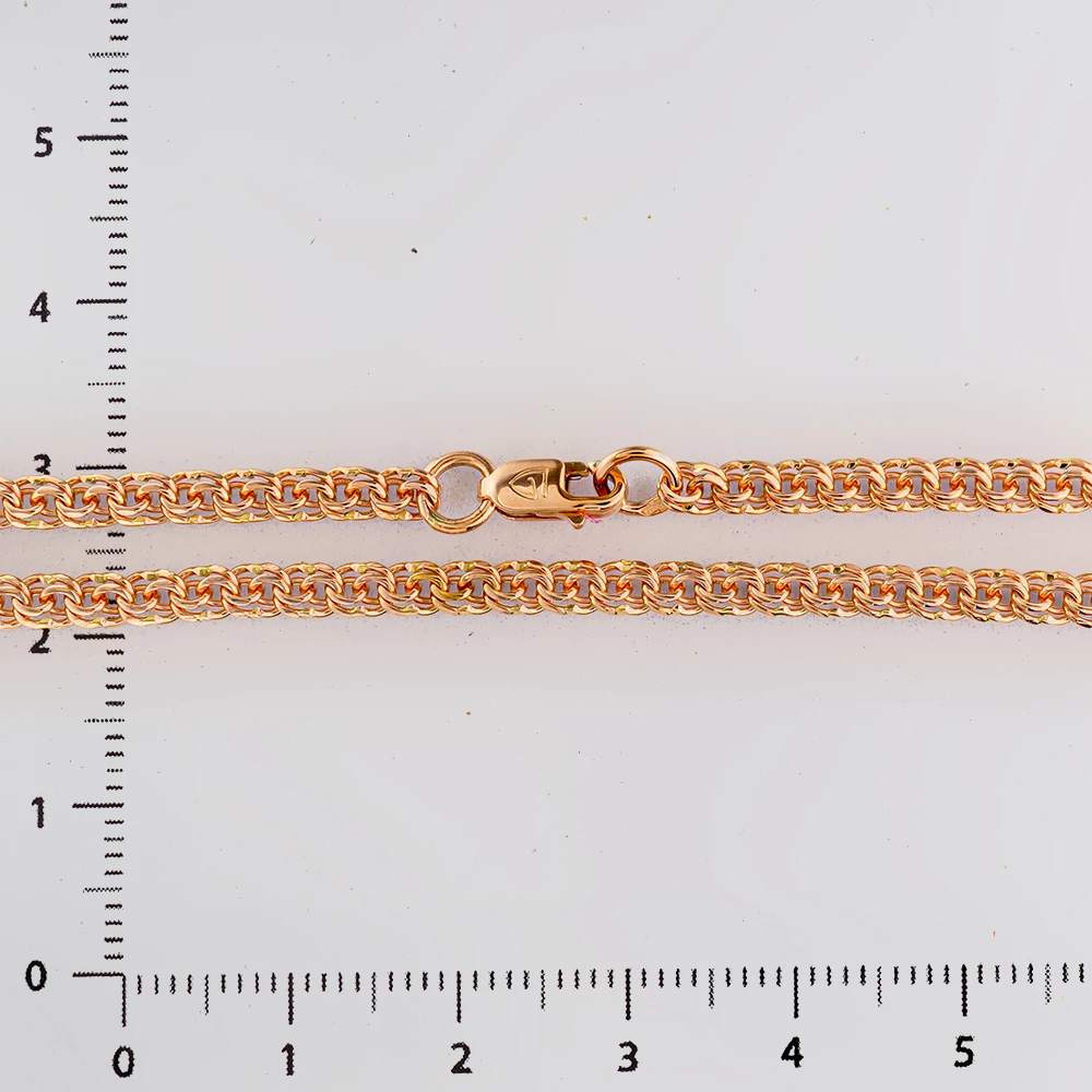 Цепь из красного золота 585 пробы