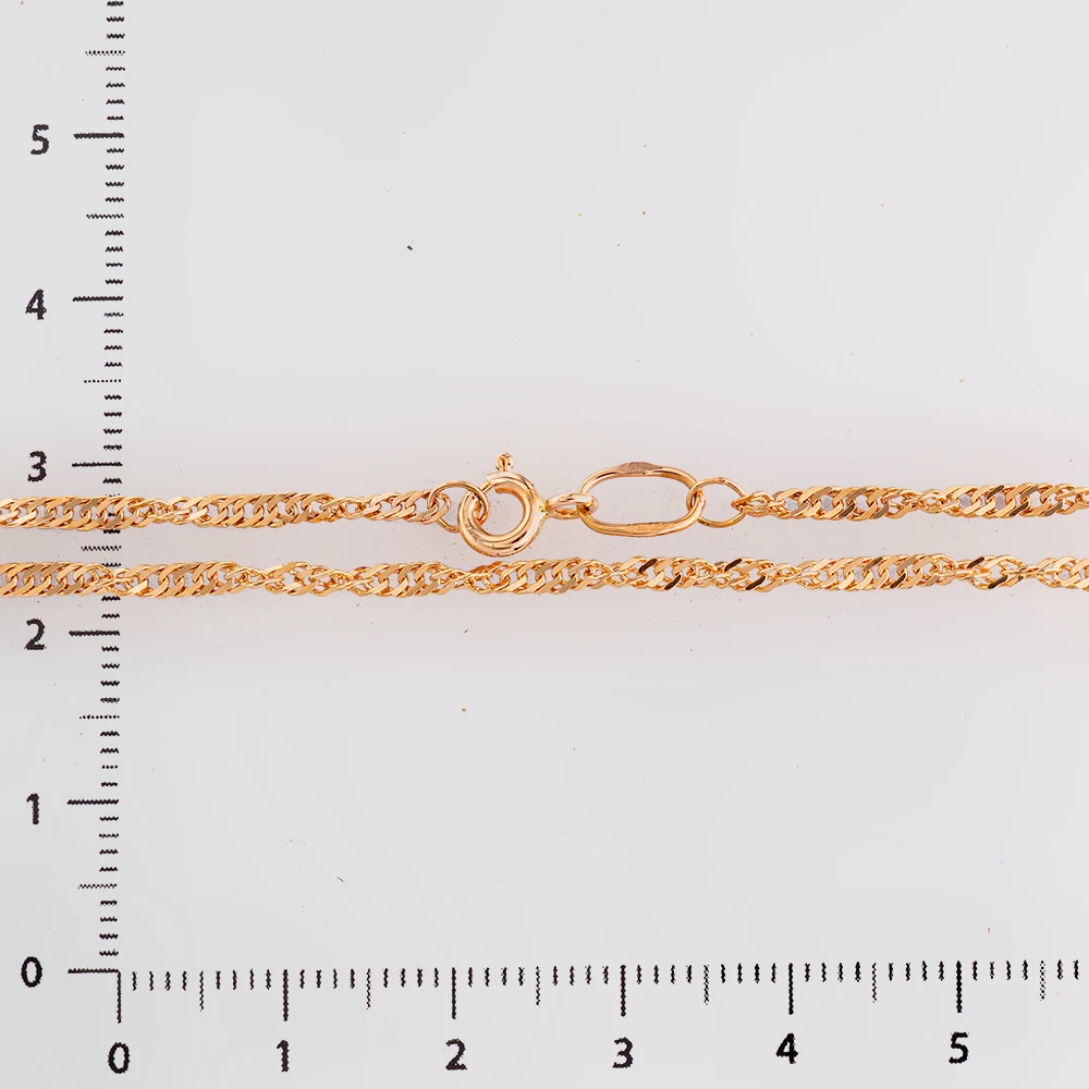 Цепь из красного золота 585 пробы