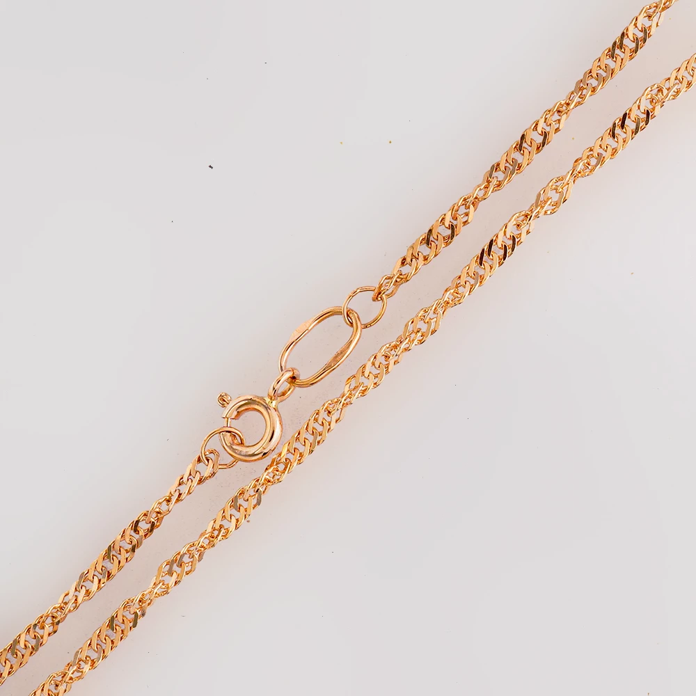 Цепь из красного золота 585 пробы