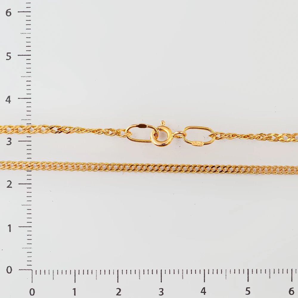 Цепь из желтого золота 585 пробы