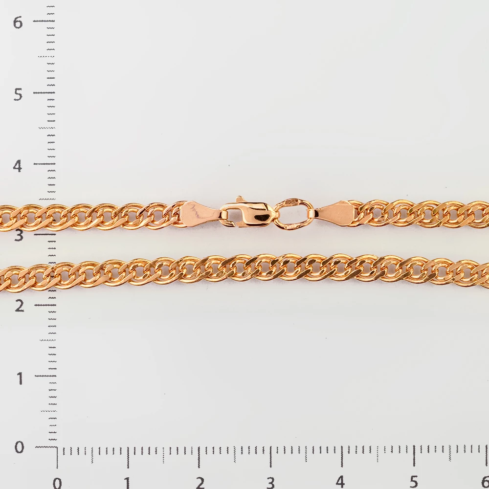 Цепь из красного золота 585 пробы