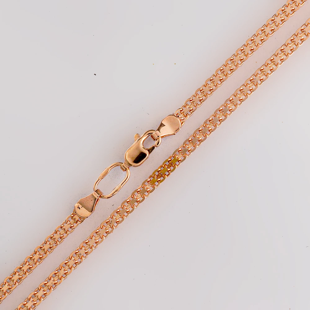 Цепь из красного золота 585 пробы