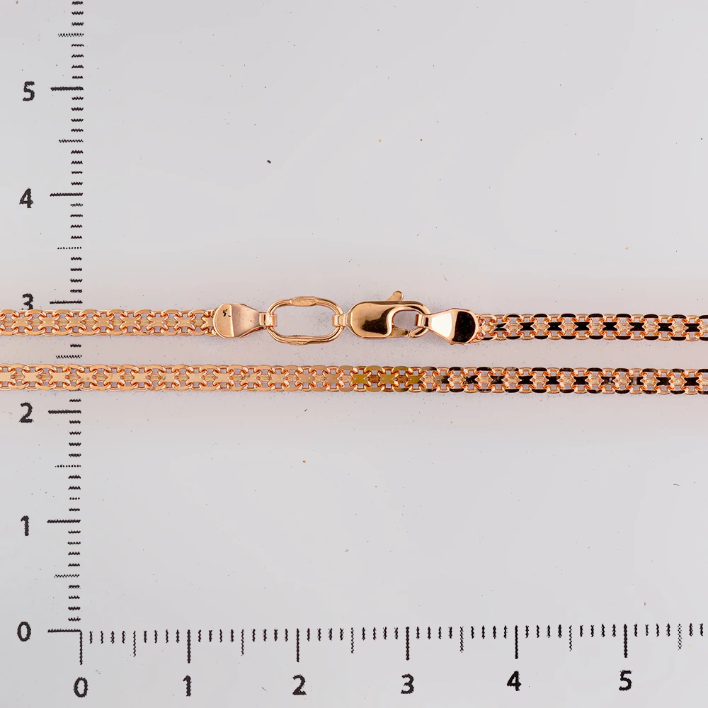 Цепь из красного золота 585 пробы