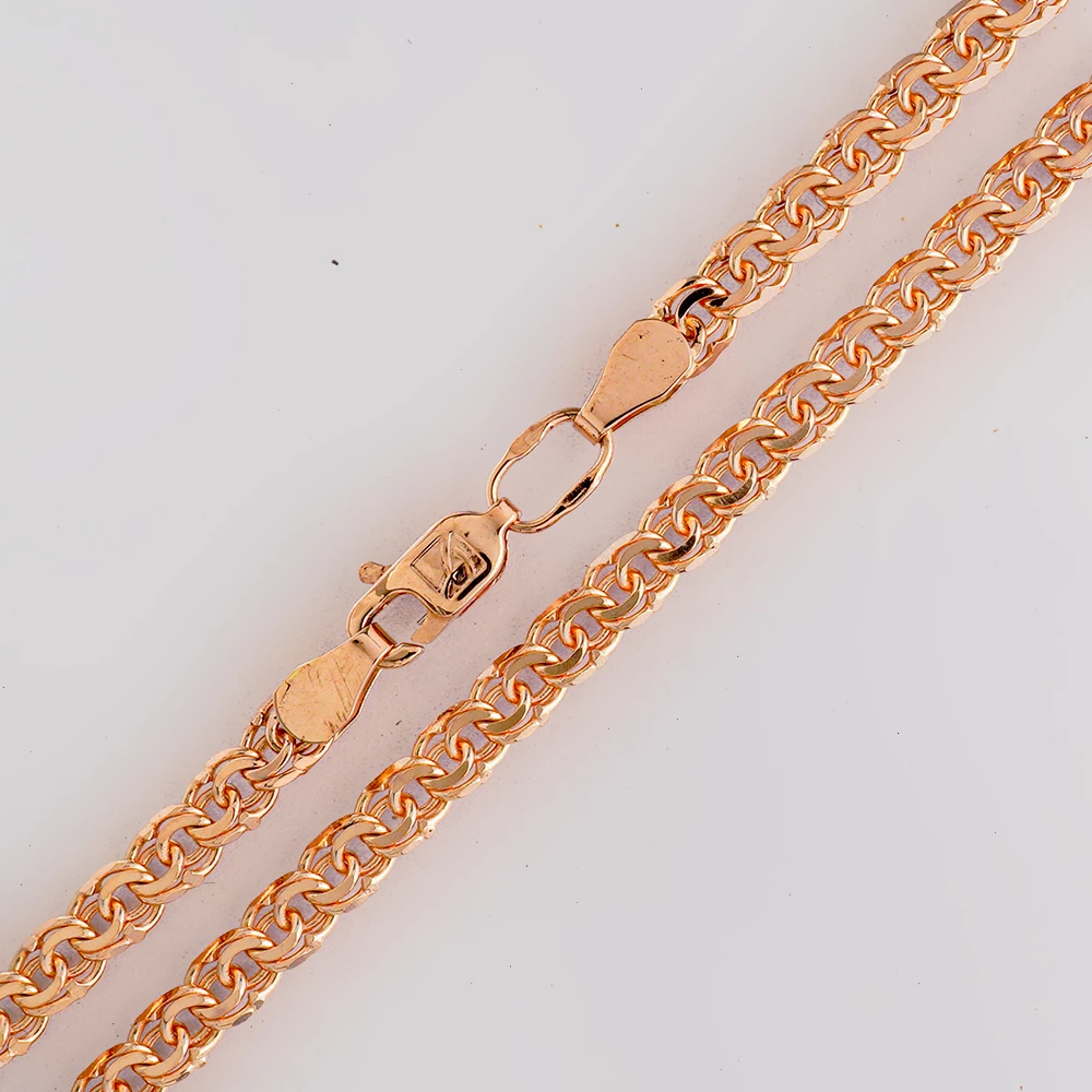 Цепь из красного золота 585 пробы