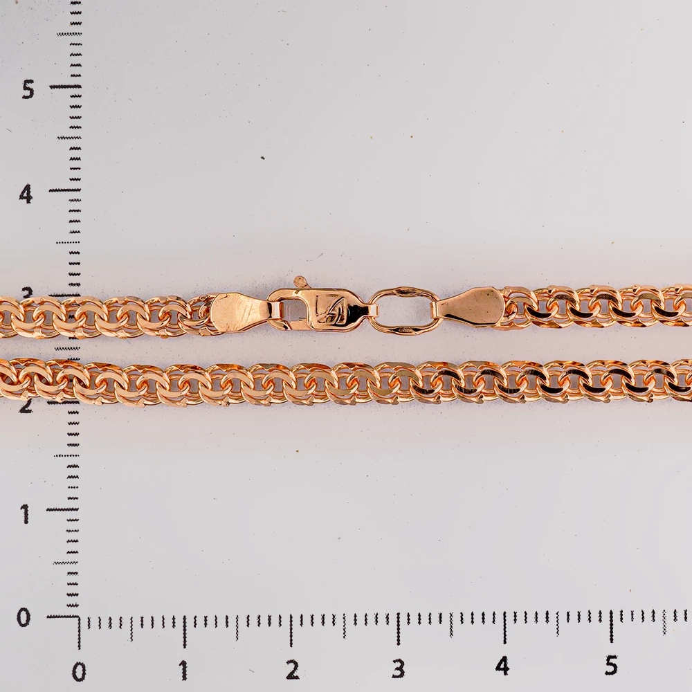 Цепь из красного золота 585 пробы