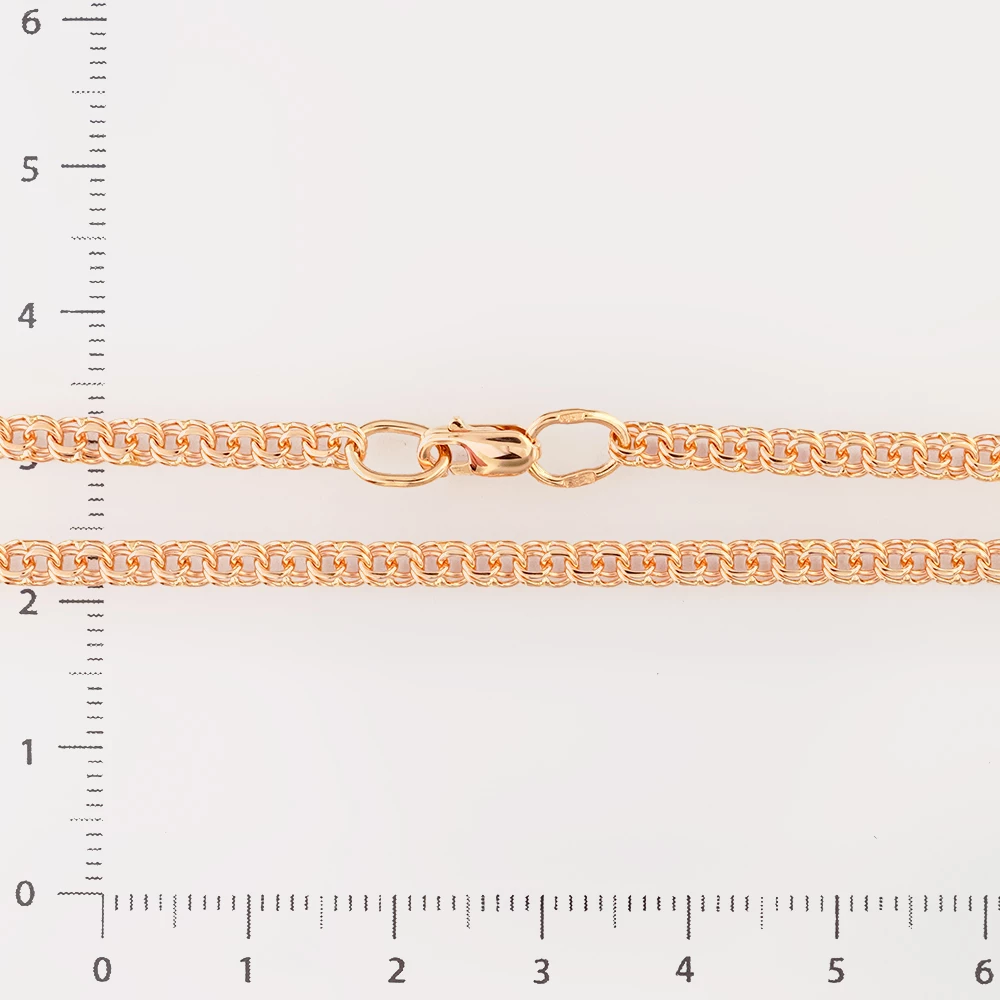 Цепь из красного золота 585 пробы