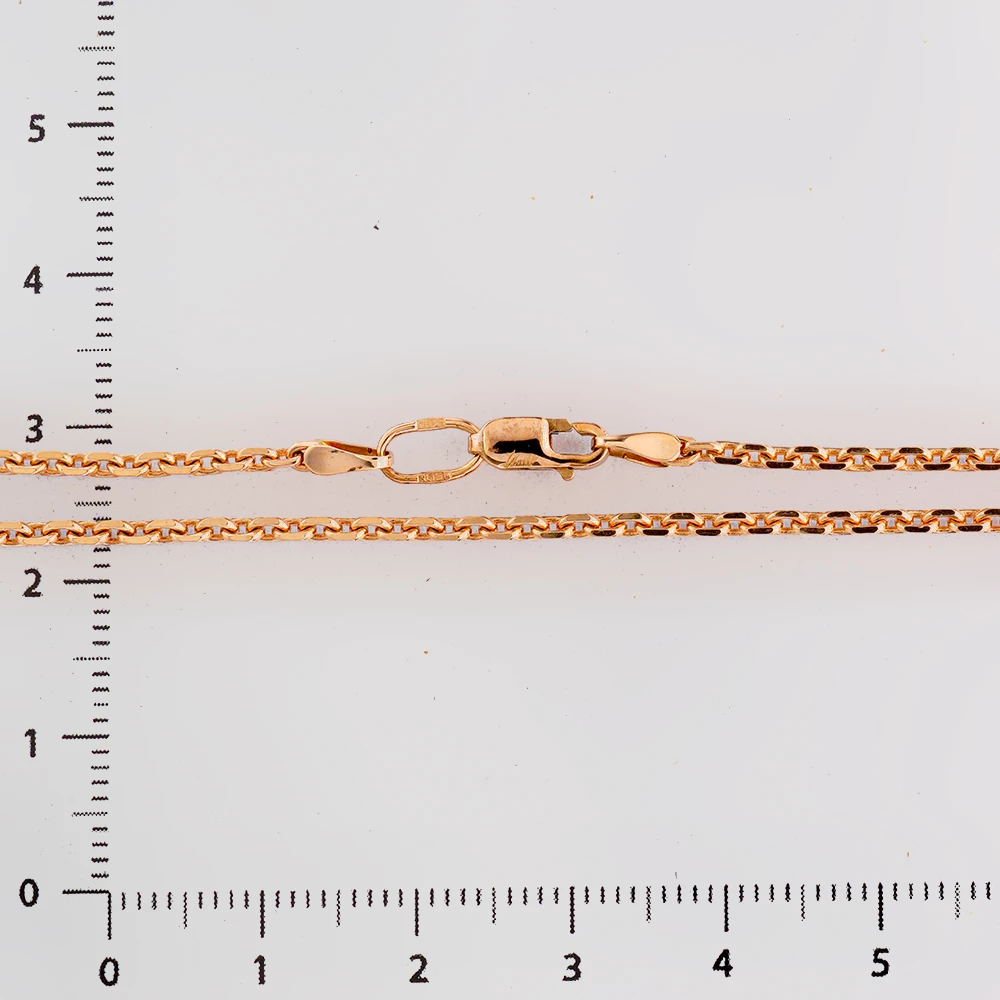 Цепь из красного золота 375 пробы