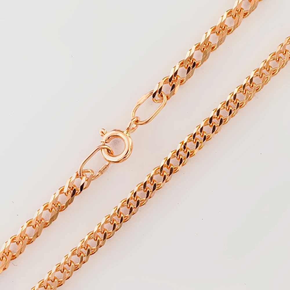 Цепь из красного золота 585 пробы