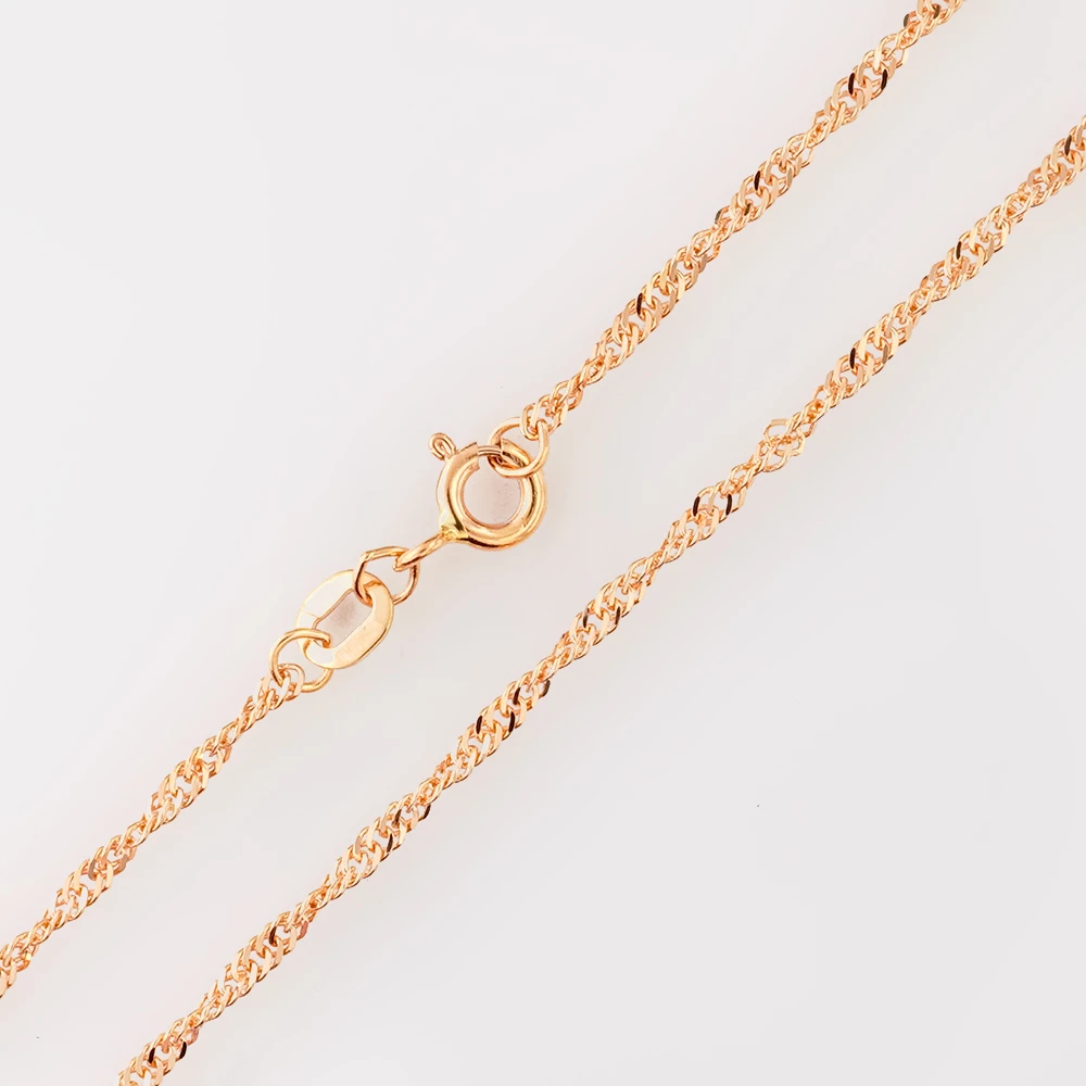 Цепь из красного золота 585 пробы