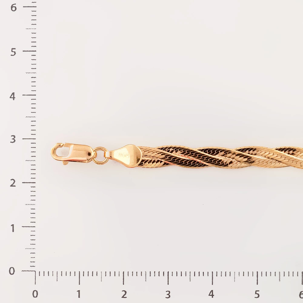 Цепь из красного золота 585 пробы