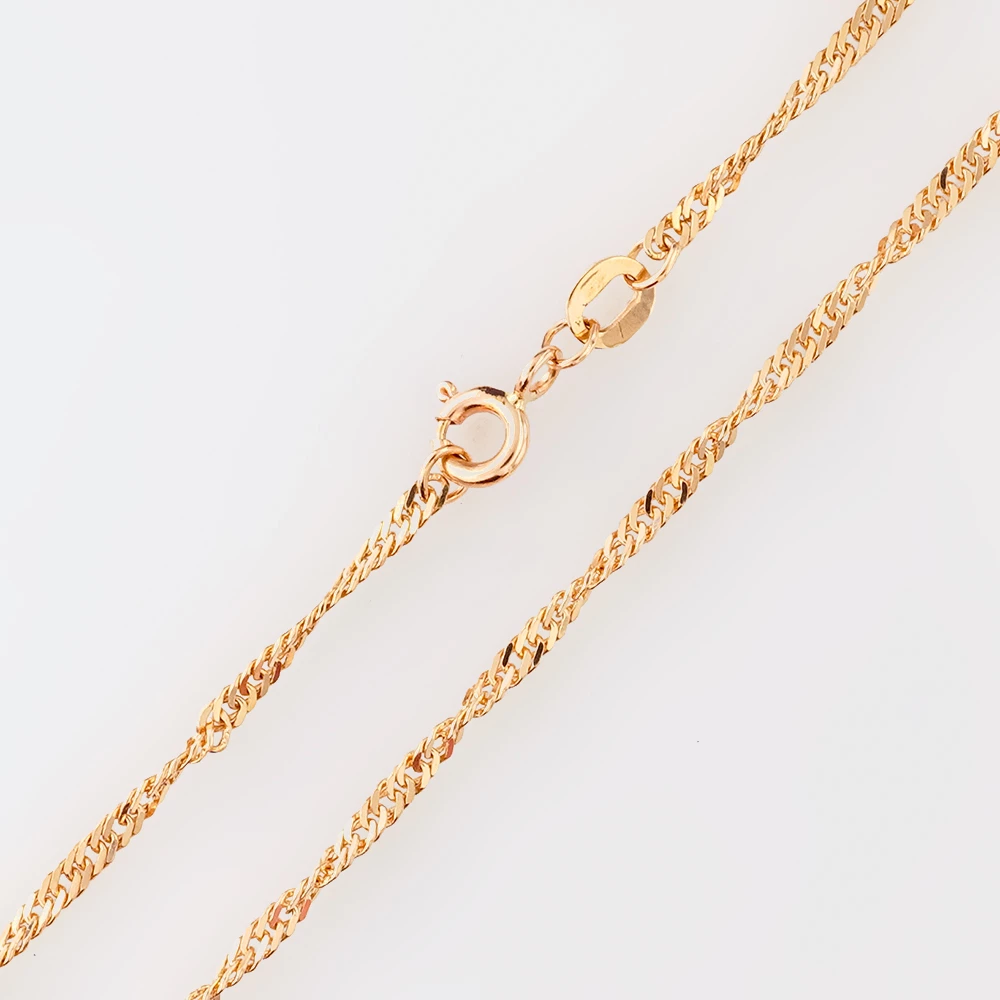 Цепь из красного золота 585 пробы