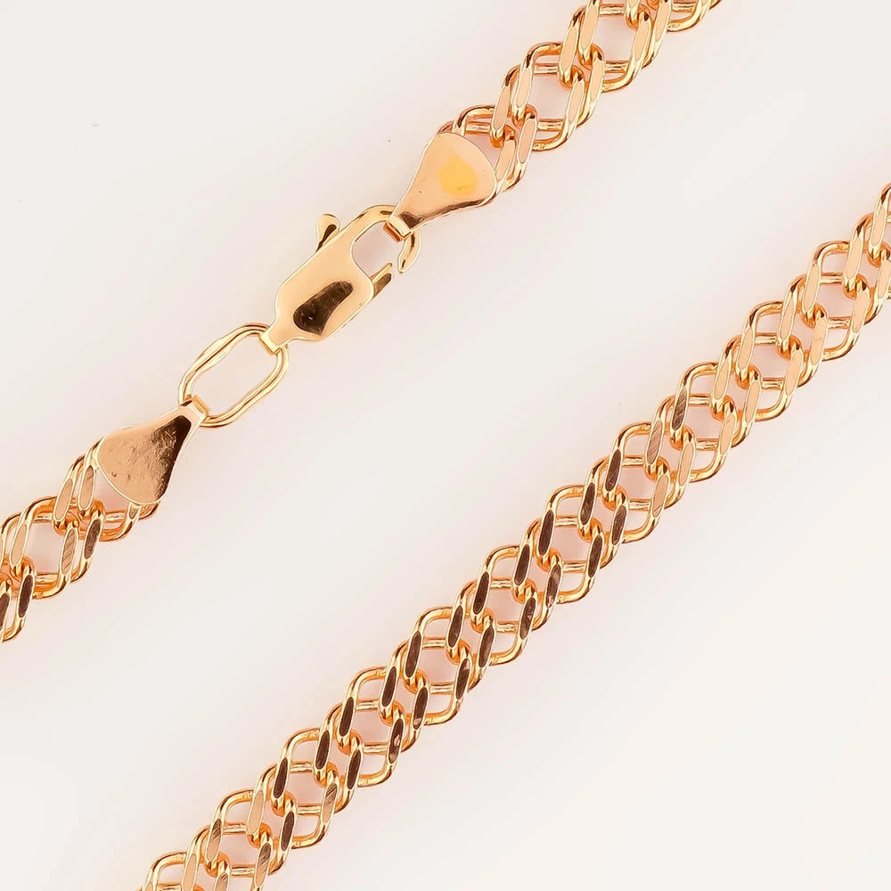 Цепь из красного золота 585 пробы