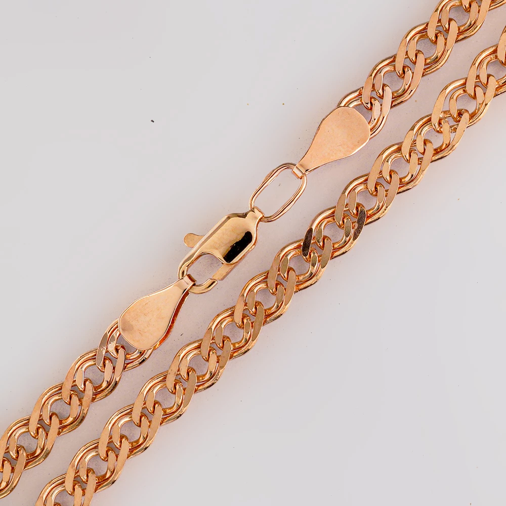 Цепь из красного золота 585 пробы