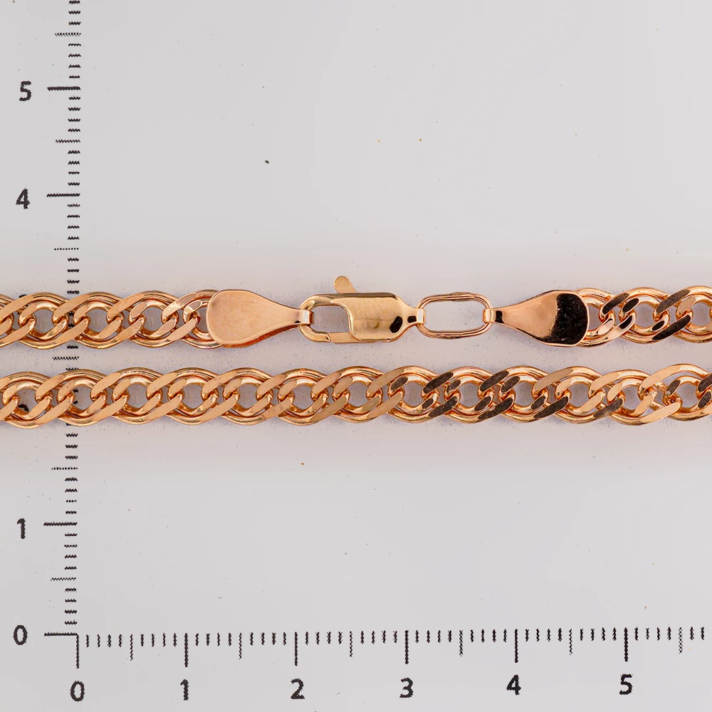Цепь из красного золота 585 пробы