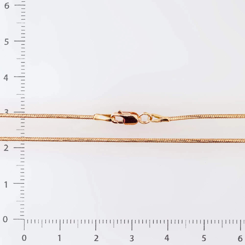 Цепь из красного золота 585 пробы