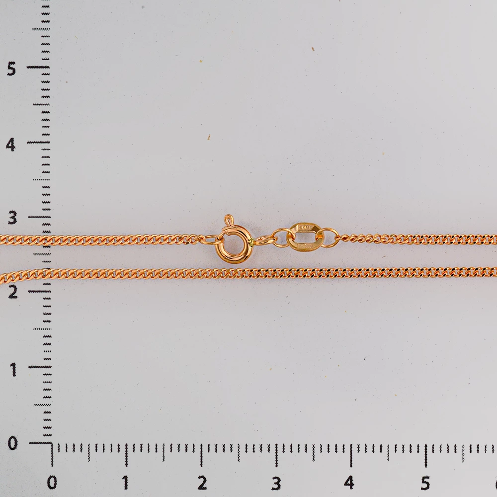 Цепь из красного золота 585 пробы