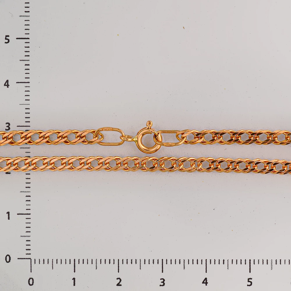 Цепь из красного золота 585 пробы